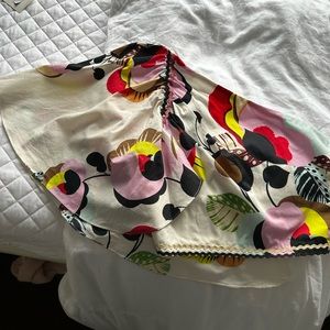 One shoulder ruffle top ZARA, Size XS